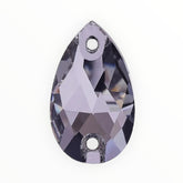 17×28mm Black Diamond Teardrop AAAAA Glass Crystal – Sew-On Gems